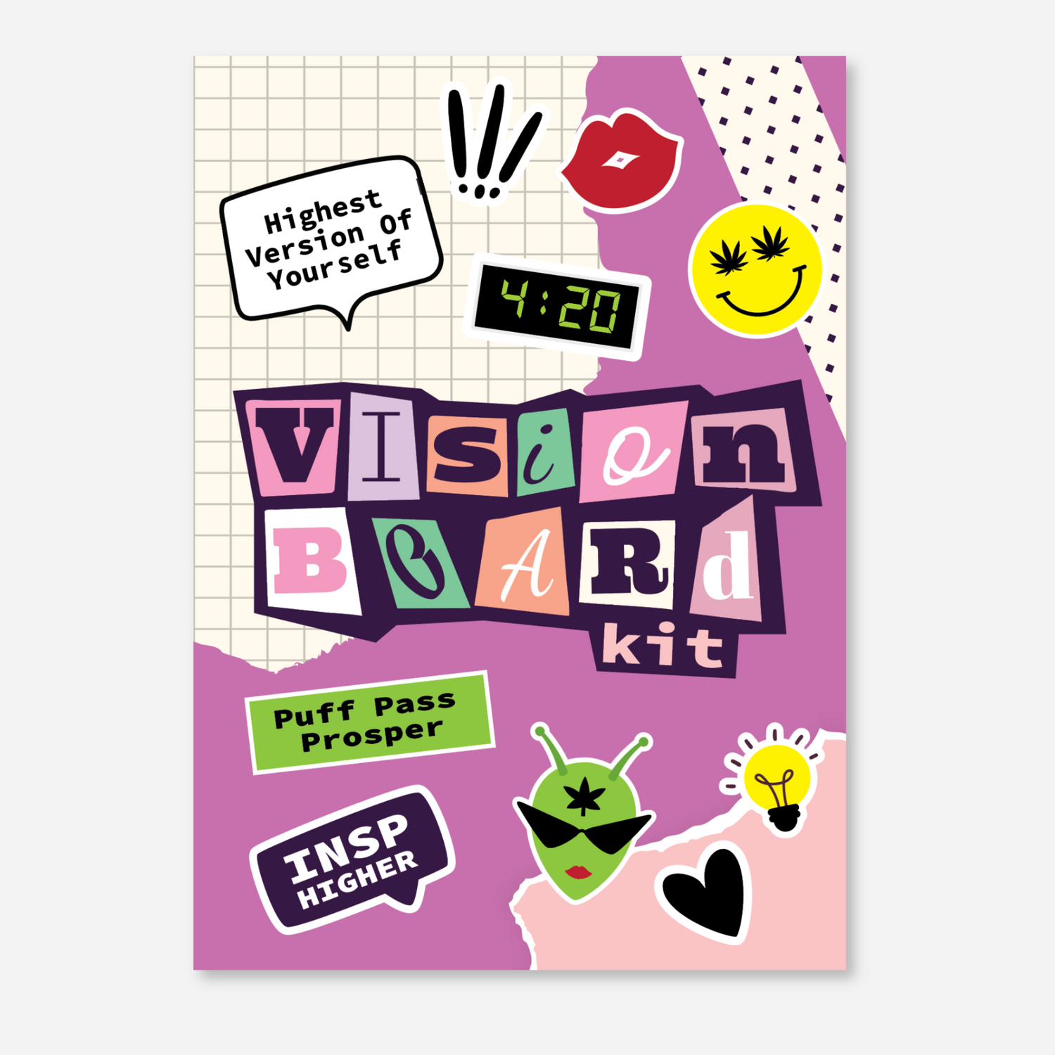 Vision Board Kit for Adults By KushKards