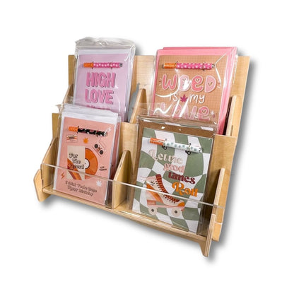 Wooden Counter Display Package