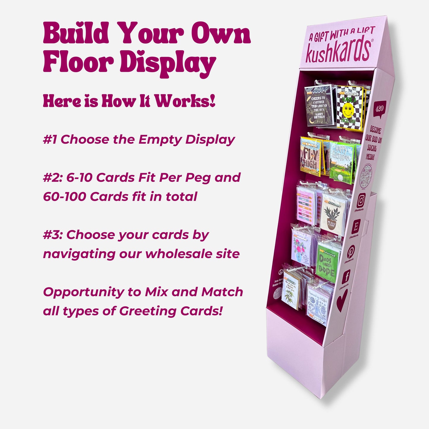 Cardboard Floor Display Package