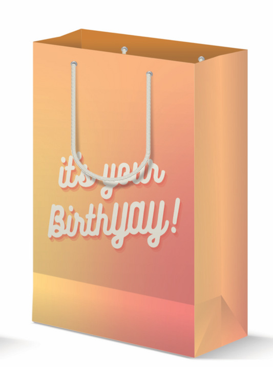 It's Your BirthYAY Large Gift Bag