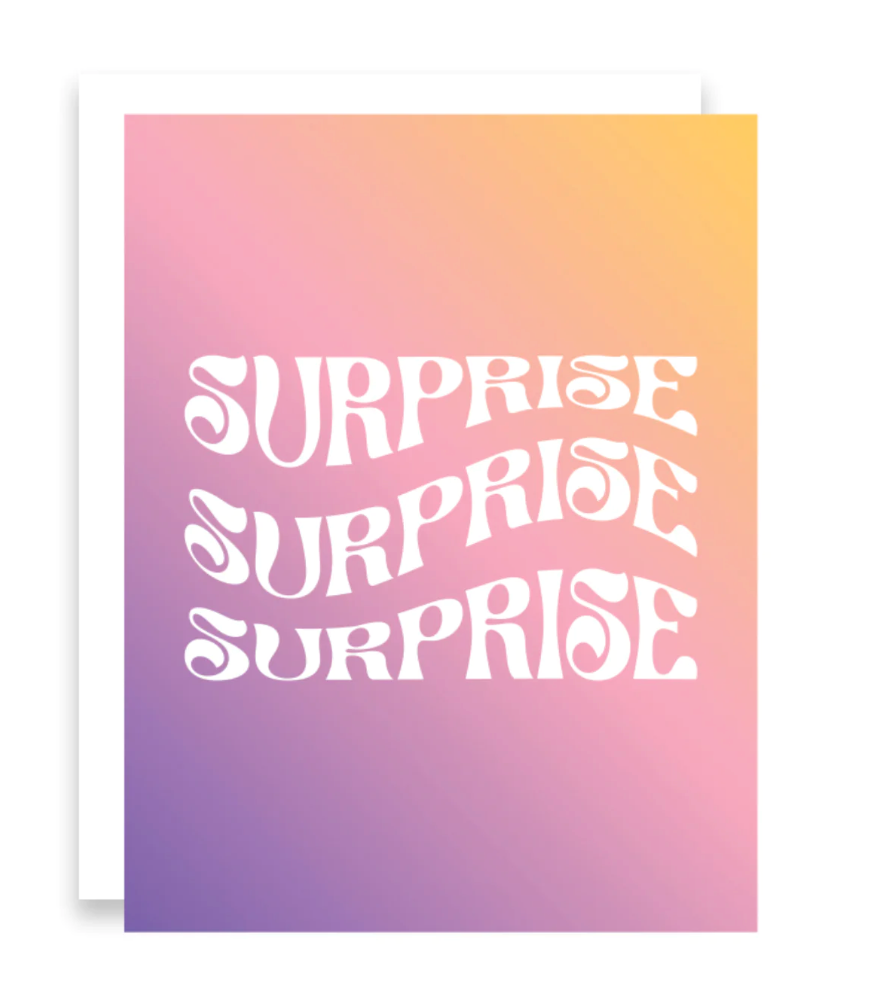 Surprise Traditional Greeting Card • Hello There