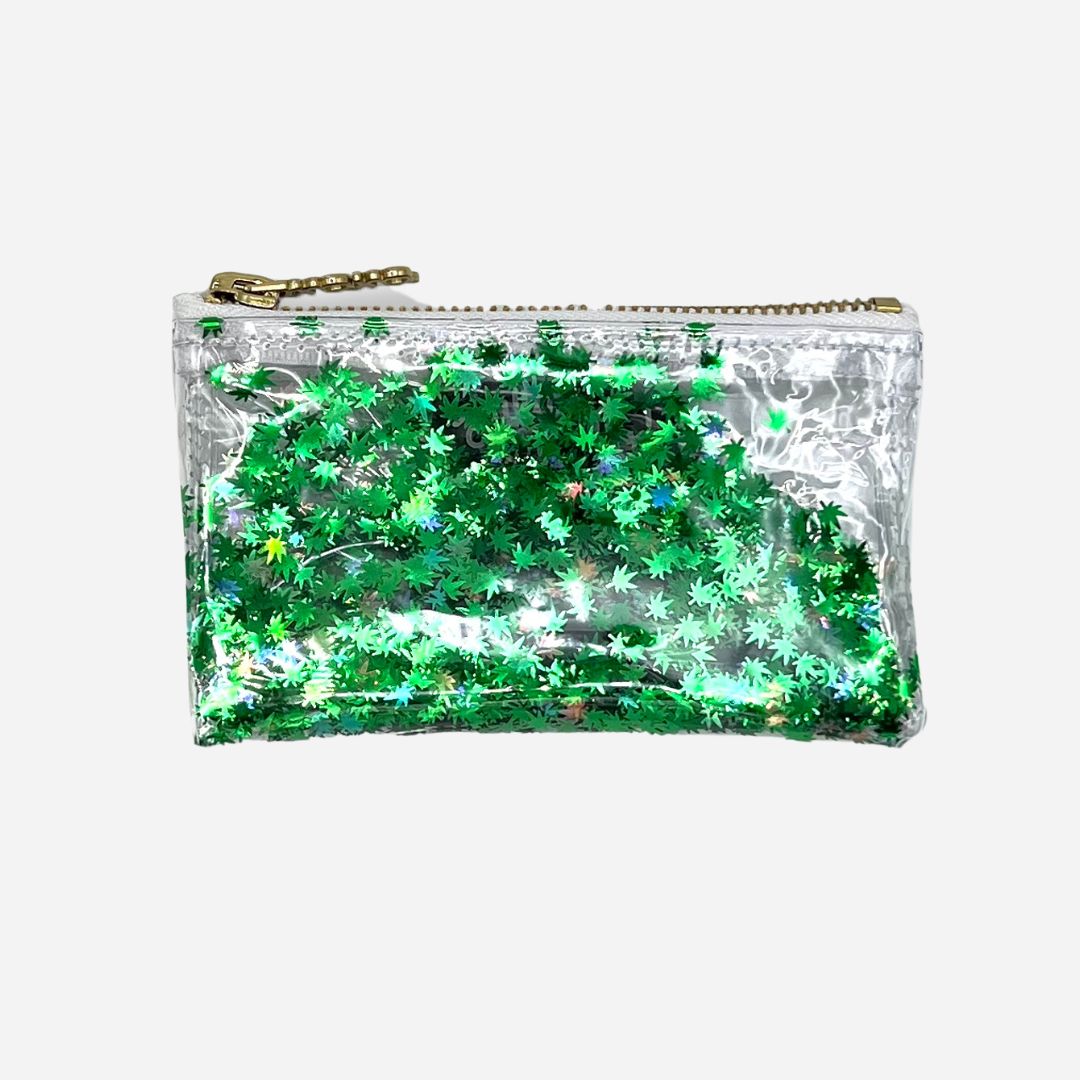 Cannabis Confetti Keychain Kush Clutch