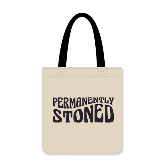 Permanently Stoned Reusable Shopping Tote Bag