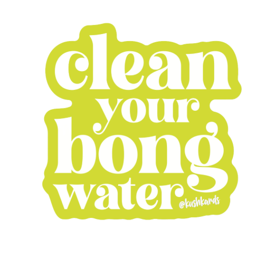 Bong Water Kush Sticker