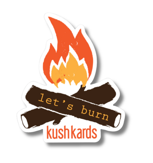 Lets Burn Kush Sticker