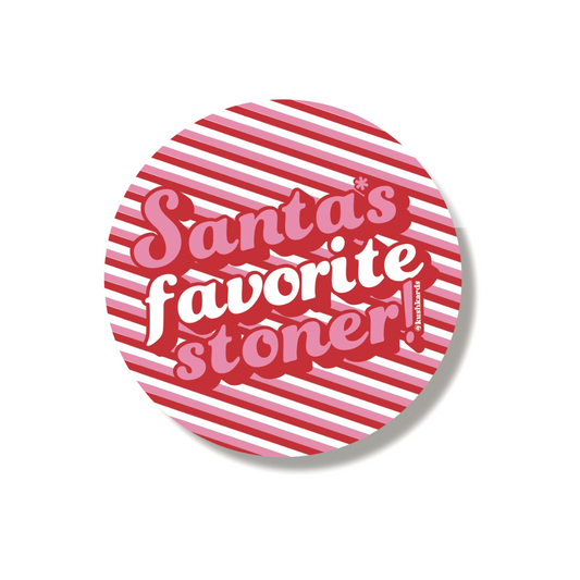 Santa's Favorite Stoner 🎅 Sticker