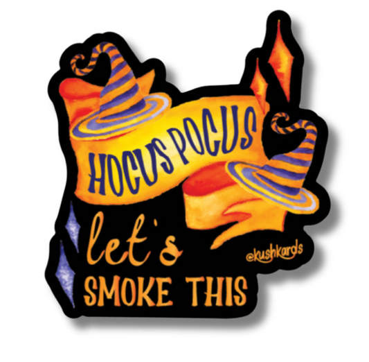 Hocus Pocus Kush Sticker