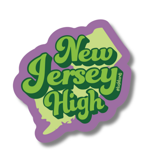 Jersey High Kush Sticker