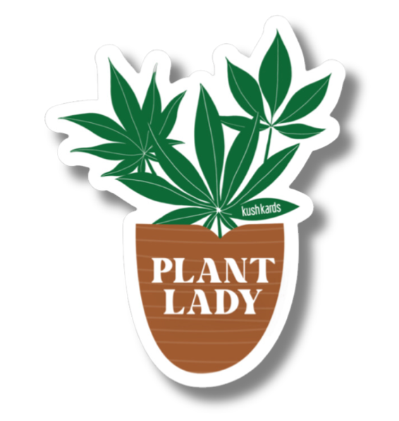 Plant Lady Kush Sticker