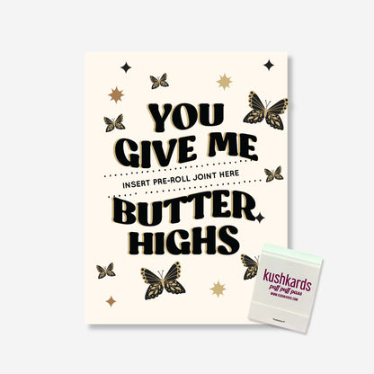 You Give Me Butter Highs Mother's Day Greeting Card