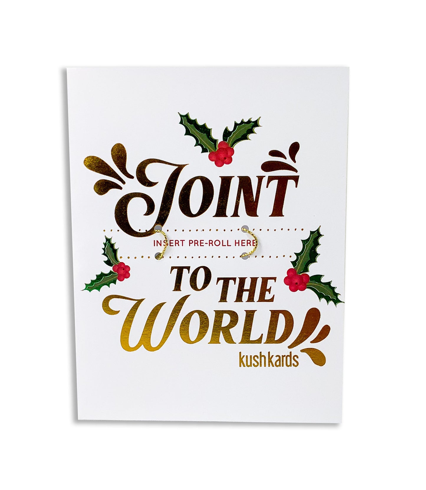 🎄 Joint To The World Christmas Card