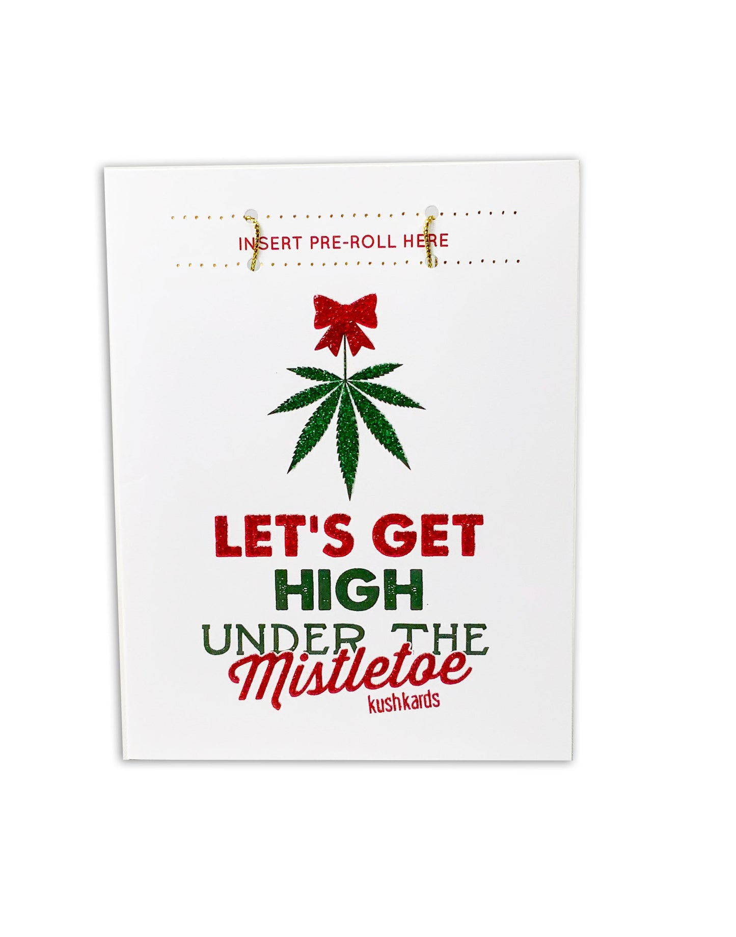 🎄 Mistletoe Christmas Card