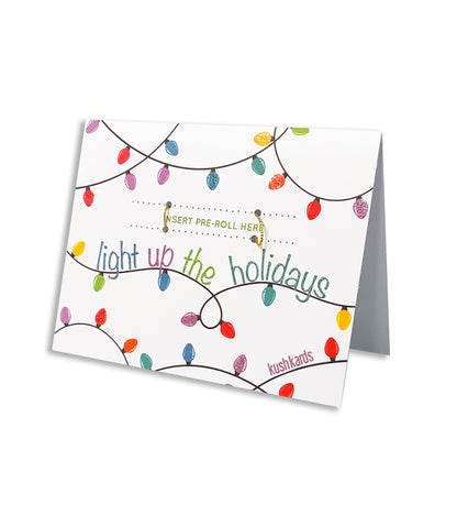 🎄 Light Up The Holidays Christmas Card