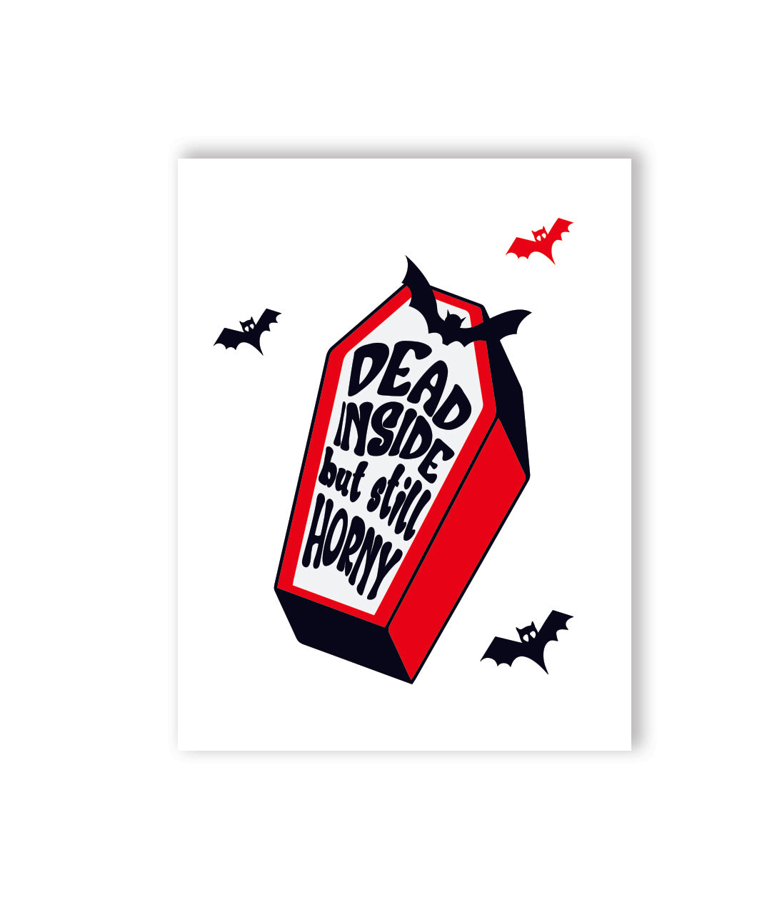 ⚰️ Dead But Honey Halloween Naughty Greeting Card