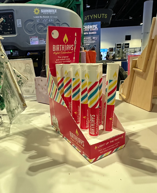 Birth-Jay 10 Pre-Roll Cone Display Package