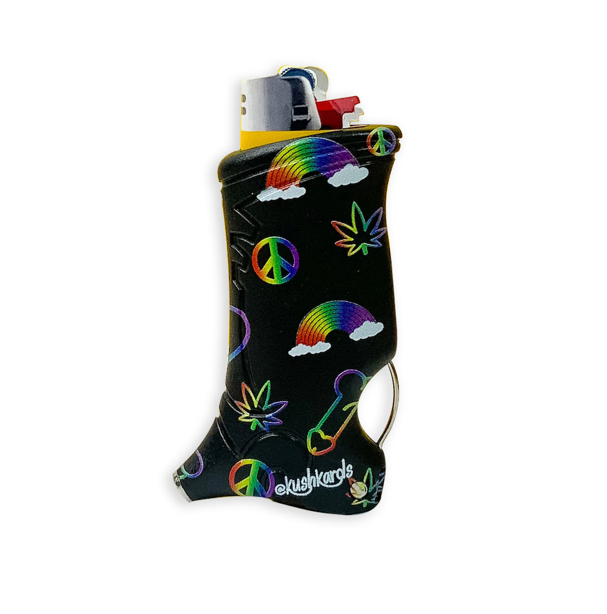 🌈 Rainbow Penis Print Naughty Toker Poker