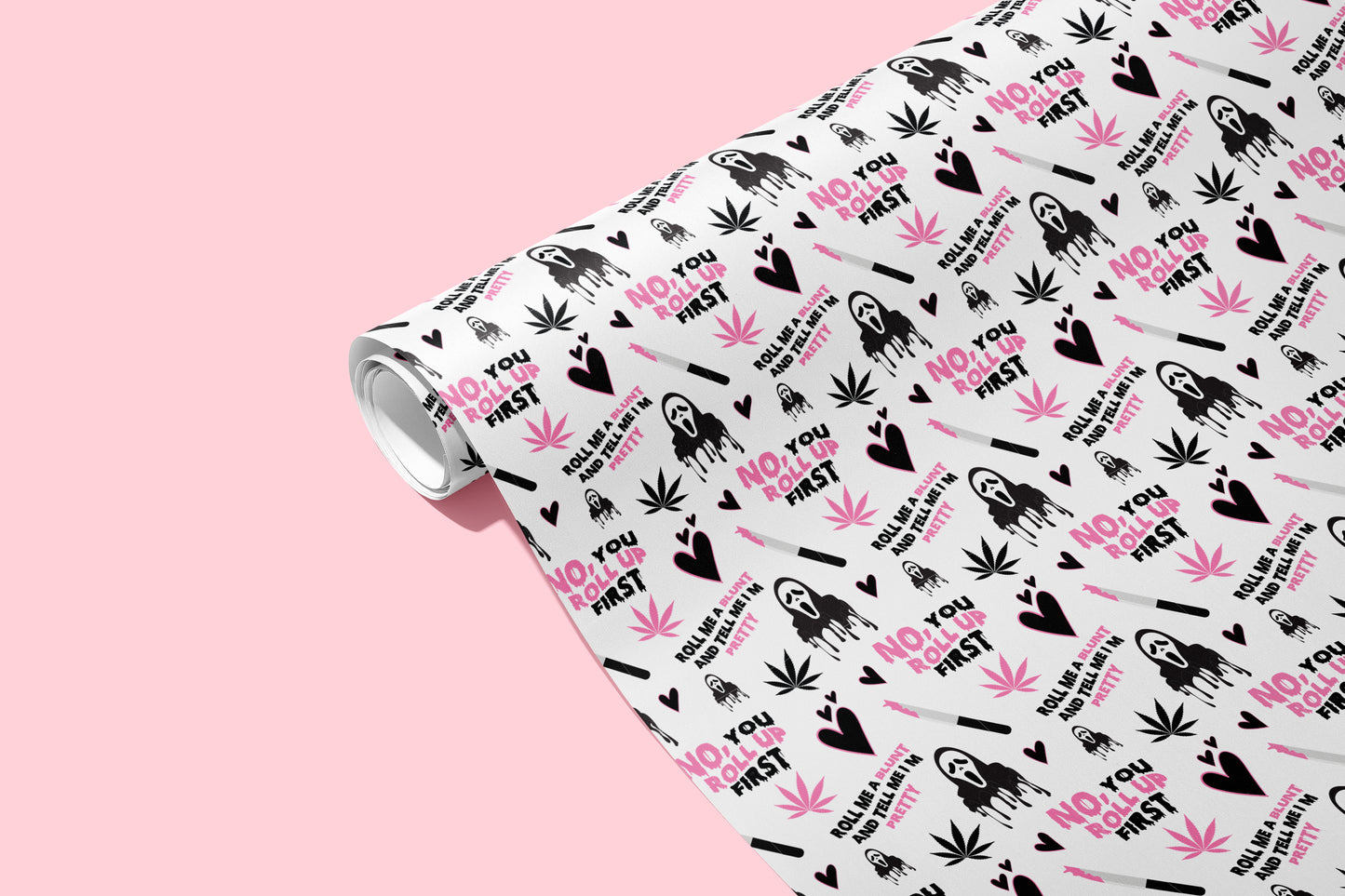 Scream Halloween Wrapping Paper