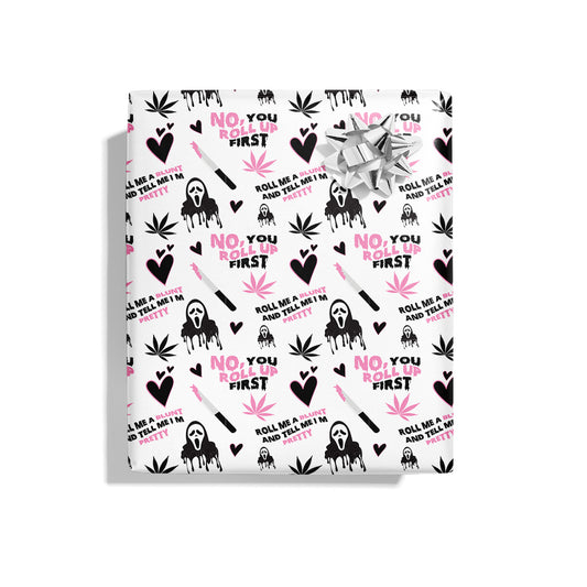 Scream Halloween Wrapping Paper