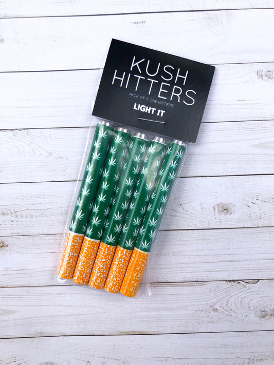 Dark Green + White  // One Hitter 5 Pack