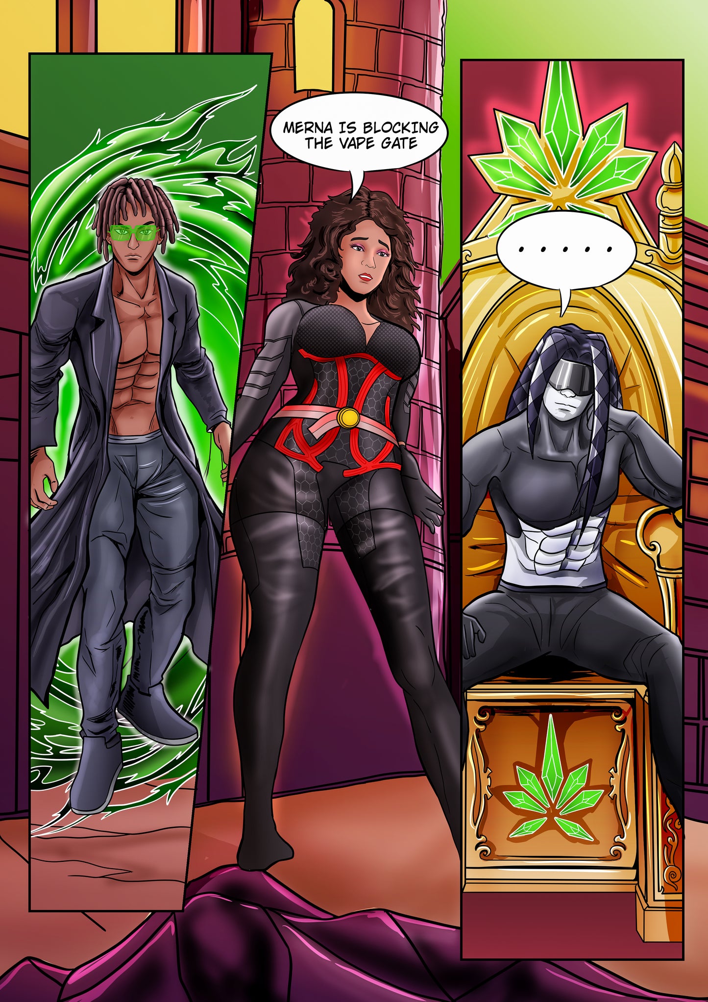 DRYXUS CANNABIS COMIC BOOK