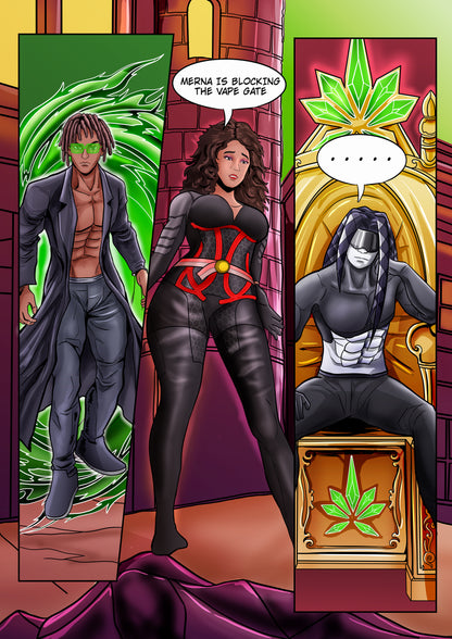 DRYXUS CANNABIS COMIC BOOK