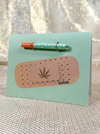 Get Well Bandaid Card