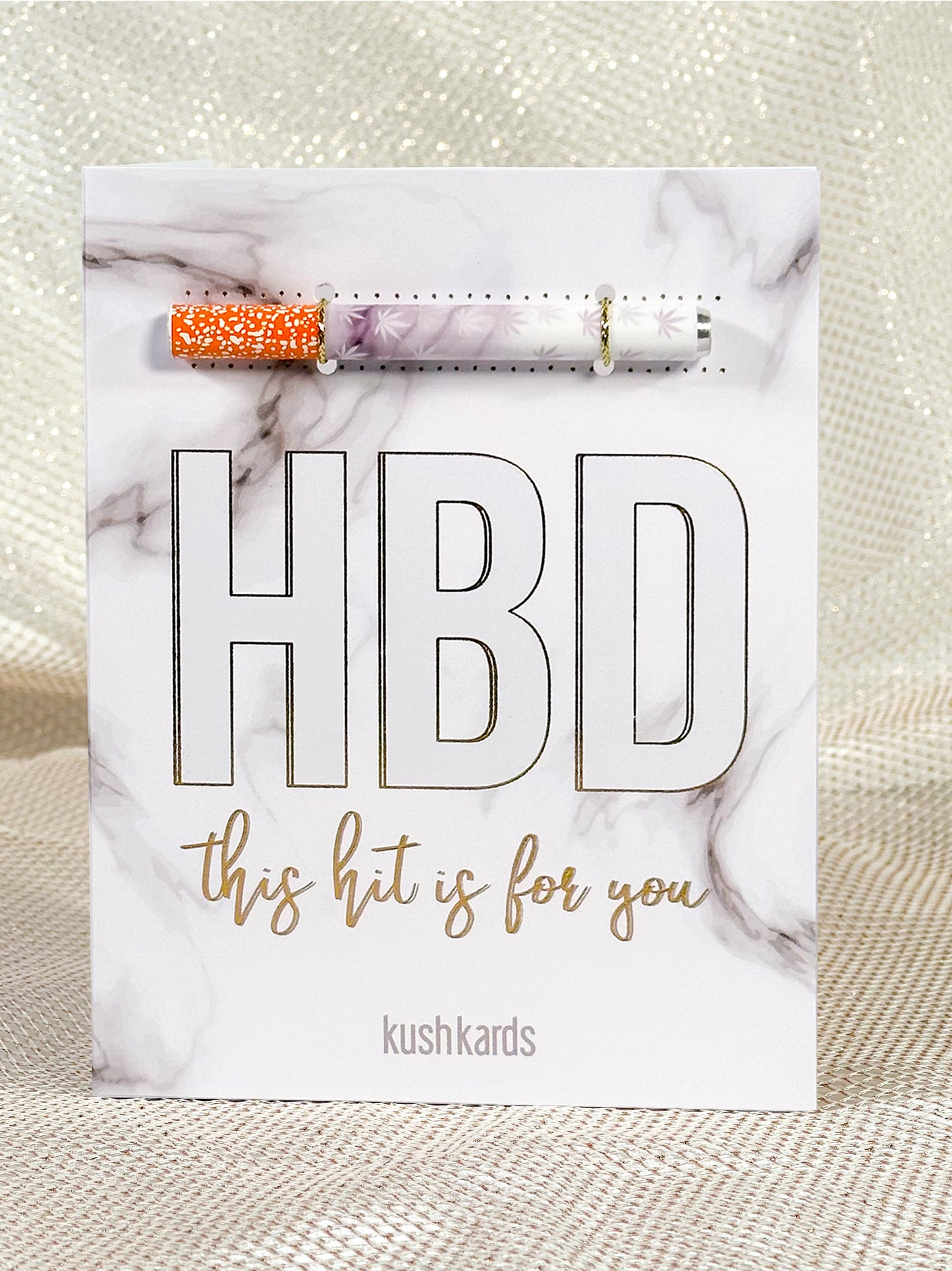 HBD Birthday Cannabis Greeting Card