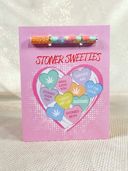 Stoner Sweeties Valentine's Day Cannabis Greeting Card