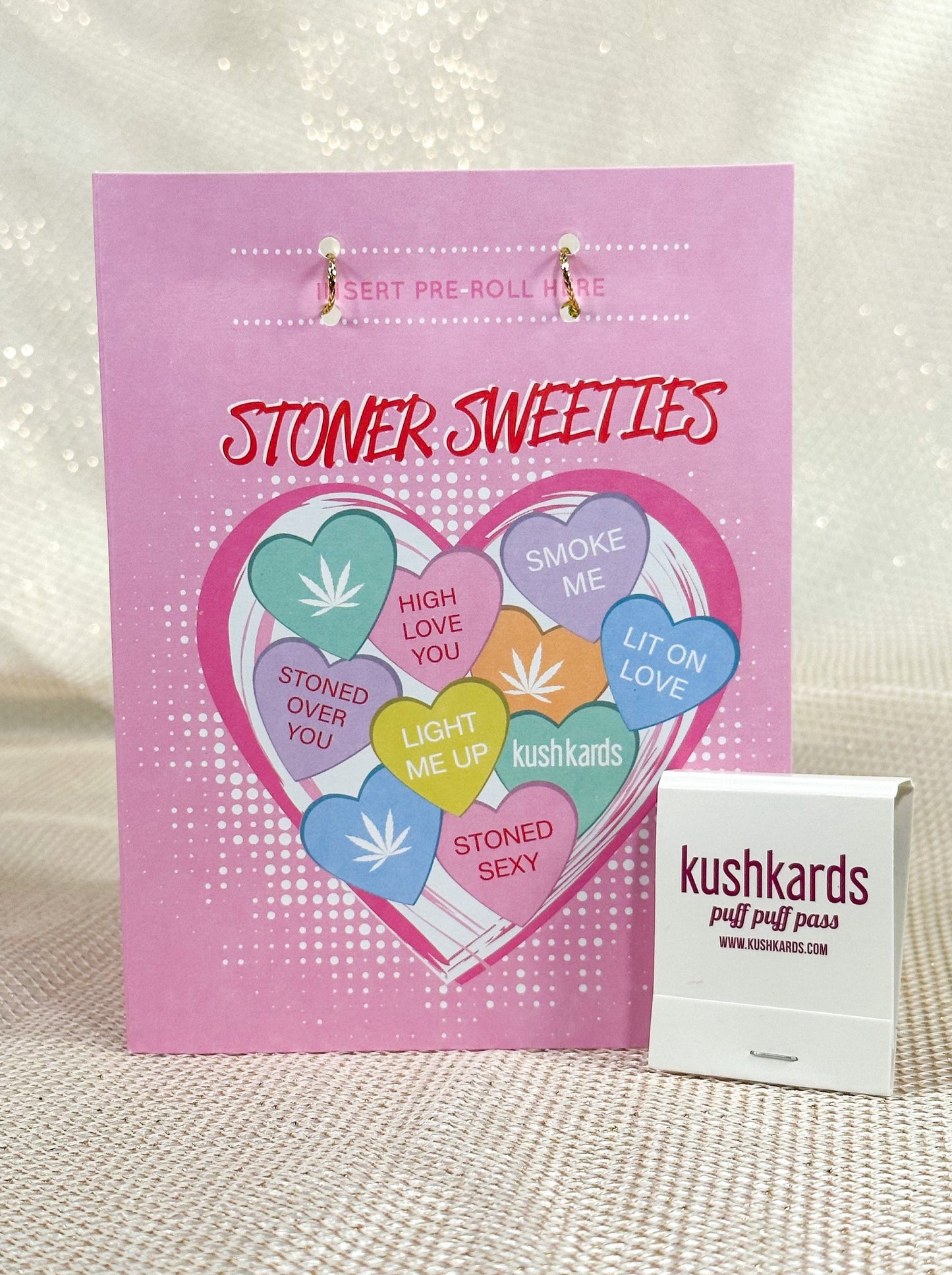 Stoner Sweeties Valentine's Day Cannabis Greeting Card