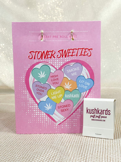 Stoner Sweeties Valentine's Day Cannabis Greeting Card