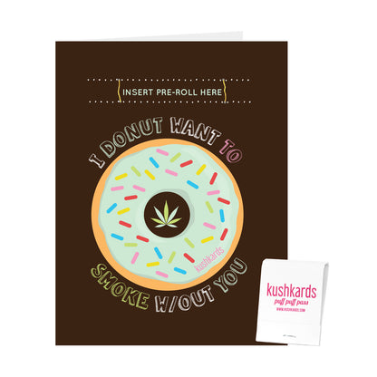 Donut Smoke Without You Card