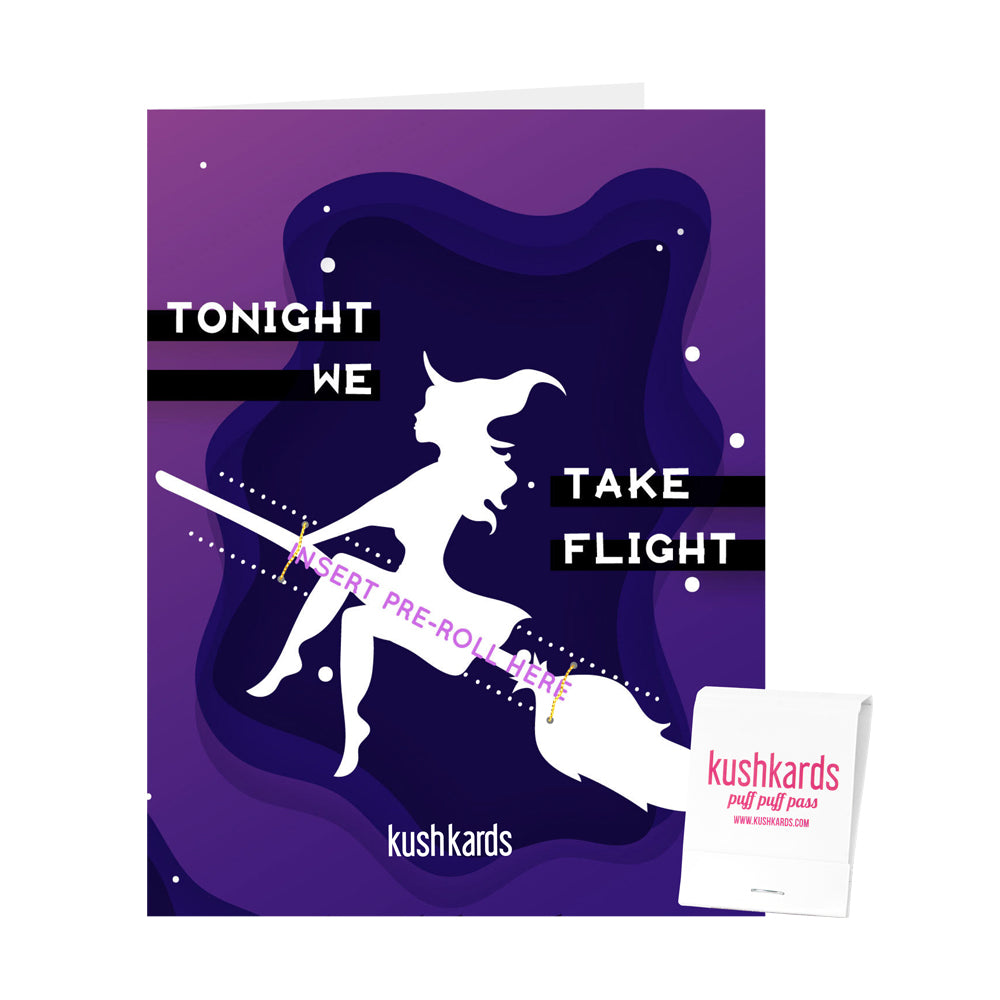 Take Flight Halloween Card