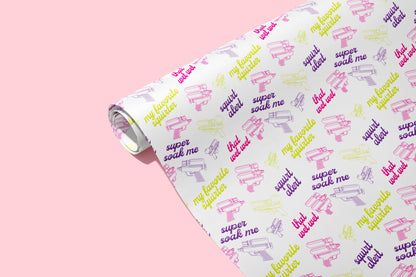 Squirter Alert Wrapping Paper