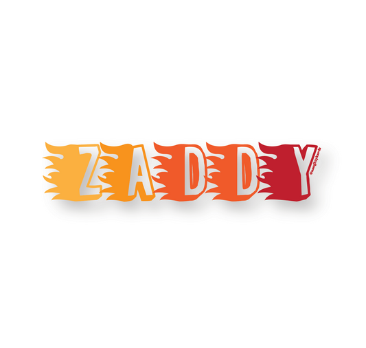 Zaddy Naughty Sticker