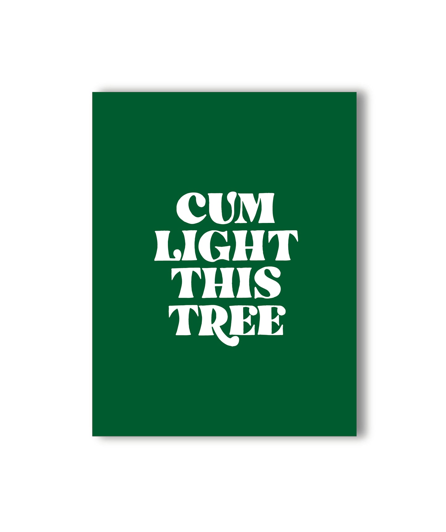 Cum Light This Tree Card